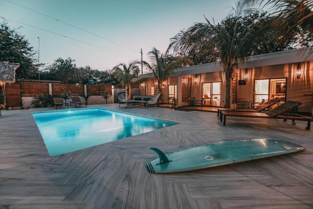 Hostel Surf And Yoga Retreat Nicaragua La Albina Exterior foto